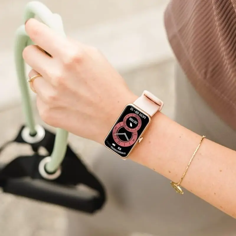 ساعت هوشمند ورزشی ضد آب با بند اضافه گلبهی Smart Watch Sport