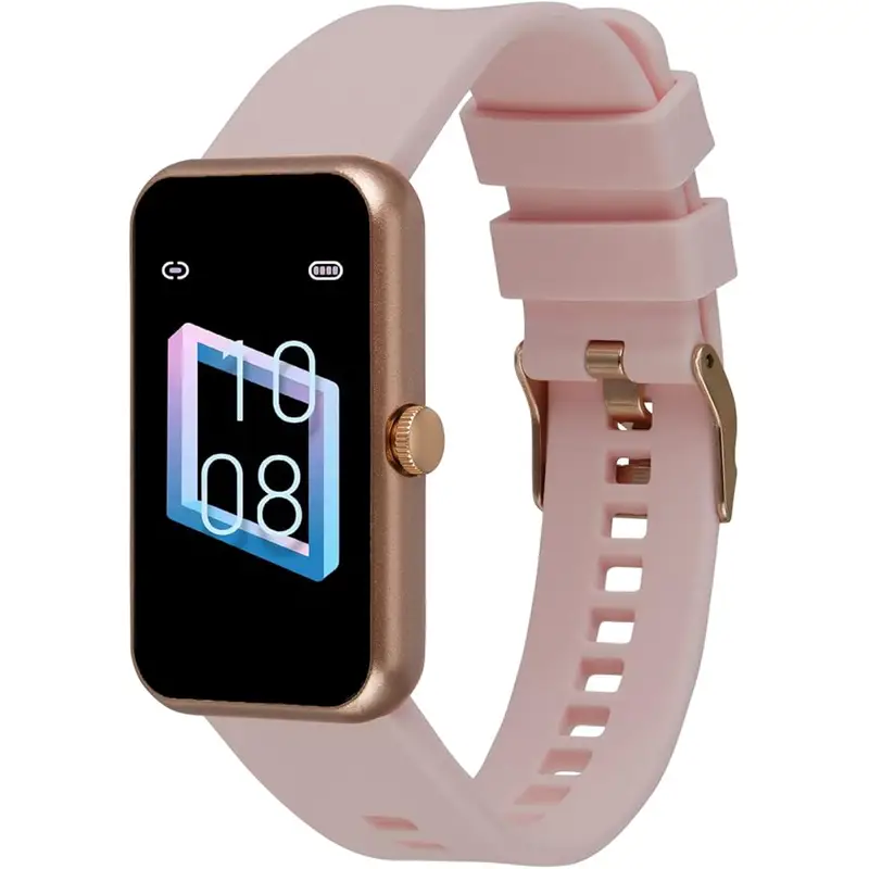 ساعت هوشمند ورزشی ضد آب با بند اضافه گلبهی Smart Watch Sport