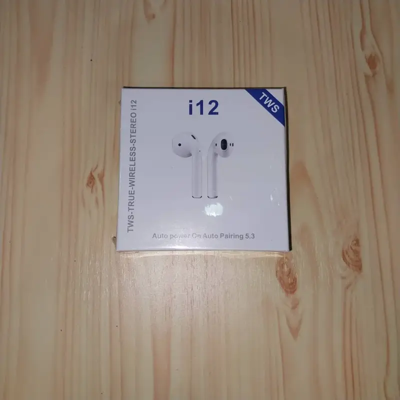 ایرپاد بلوتوث i12 TWS | Bluetooth 5.0 | کنترل لمسی | اتصال خودکار