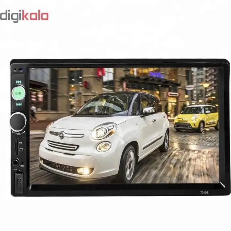 ضبط خودرو دو دین 7 اینچ YZYXD مدل 7018B | مانیتور لمسی، بلوتوث، MP5، دوربین دنده عقب