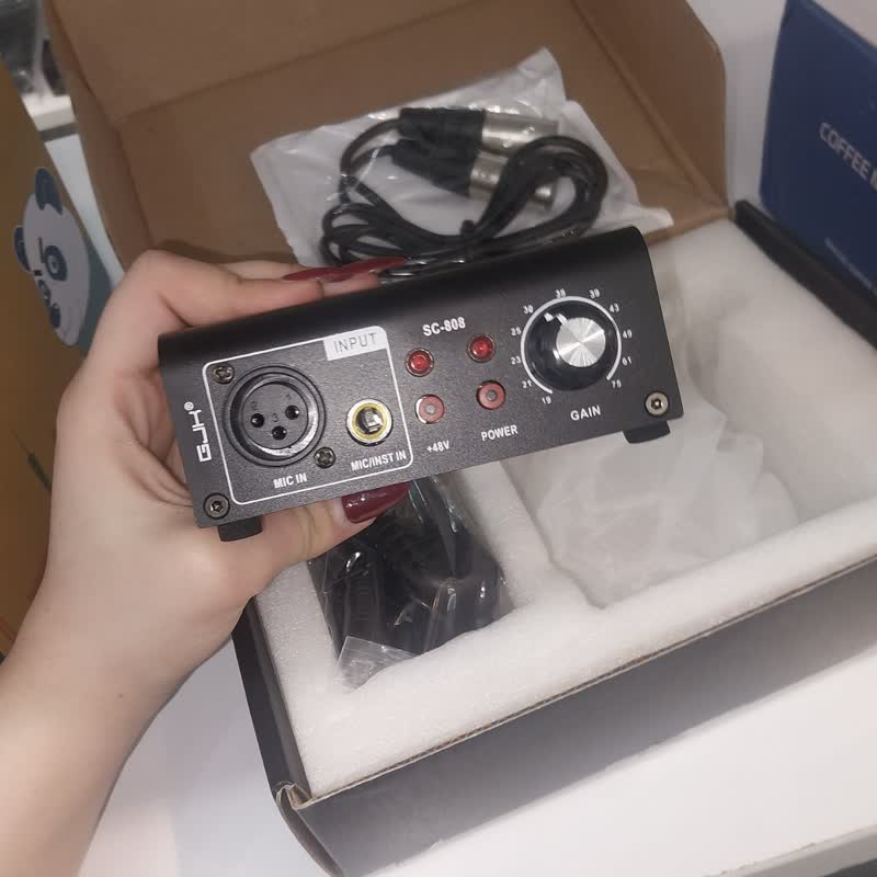 تقویت کننده صدای میکروفون