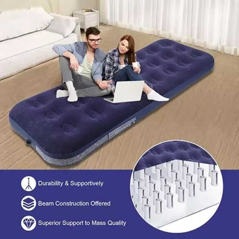 تشک بادی یک نفره سفری  leedsooy