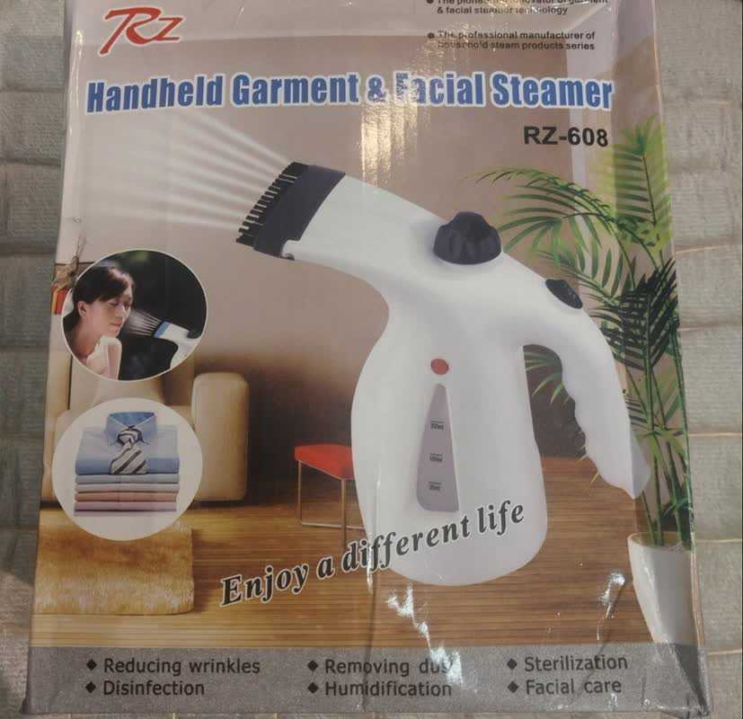بخارگر دستی RZ-608 توان 800 وات، مخزن 300 میلی‌لیتر