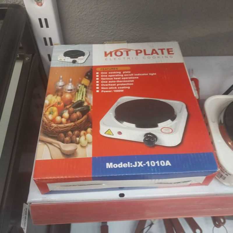 هیتر برقی 1000 وات اصل مدل JX-1010A – اجاق برقی وارداتی HOT PLATE با صفحه چدنی و تنظیم دما
