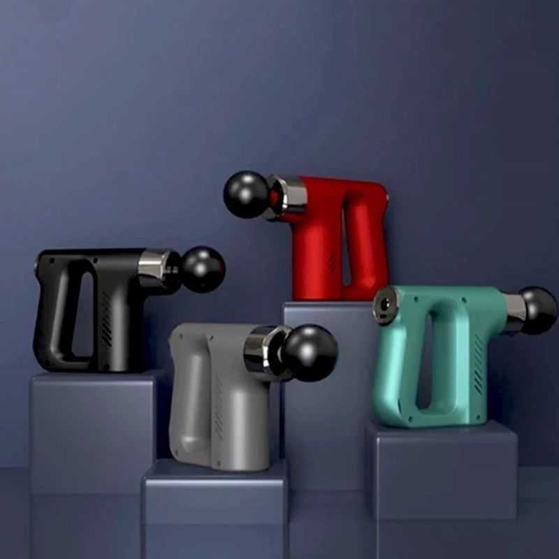 ماساژور تفنگی RH-740 | ماساژور ضربه‌ای عضلات با باتری قوی و طراحی ارگونومیک